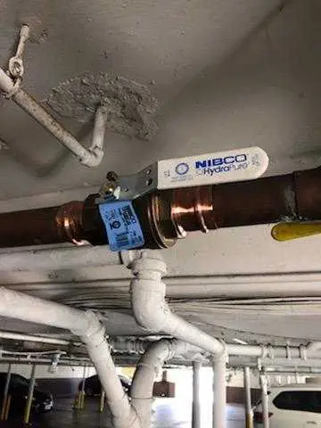 Copper pipe repair and valve work for Gas Leak Detection in Gypsum