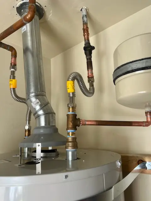 Water heater installation and plumbing repair in Gypsum